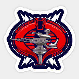 Enemy Weather Dominator Laser Sticker